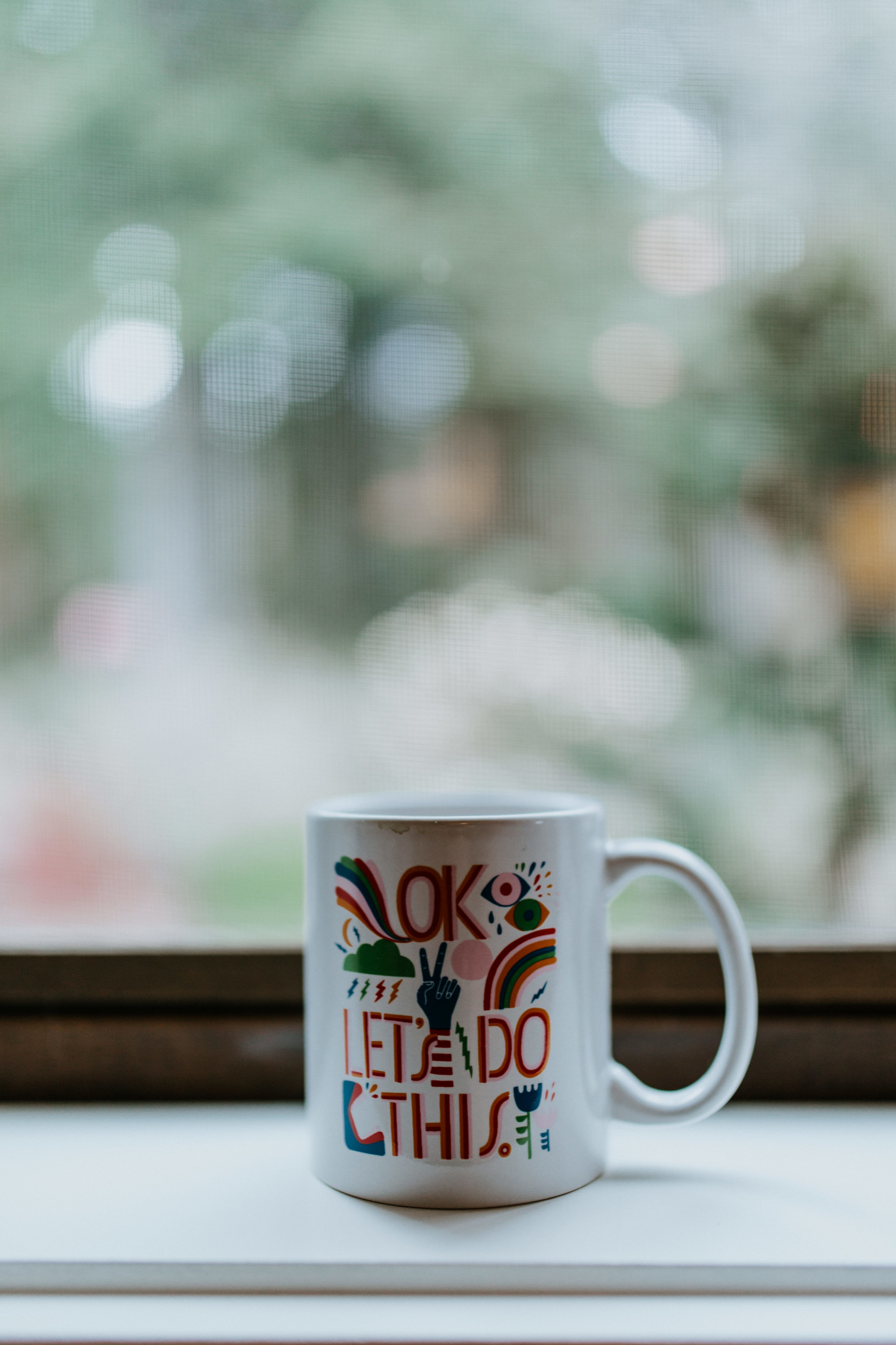 Allison's special mug for the elopement. Elopement photography at Columbia River Gorge by Sienna Plus Josh.