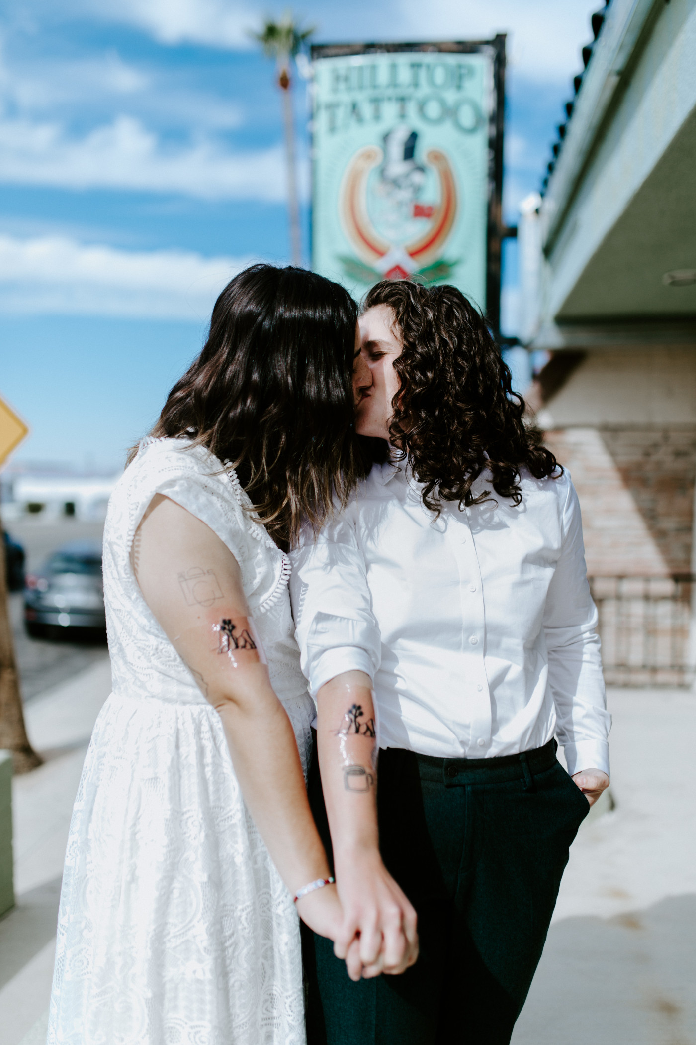 Becca and Madison share their matching tattoos.