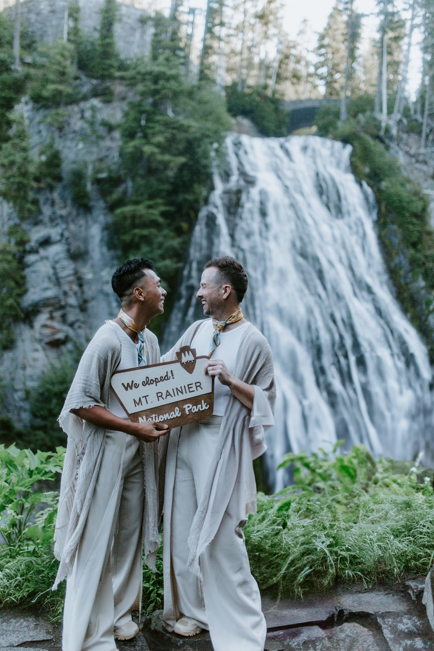 A queer Mount Rainier Elopement.