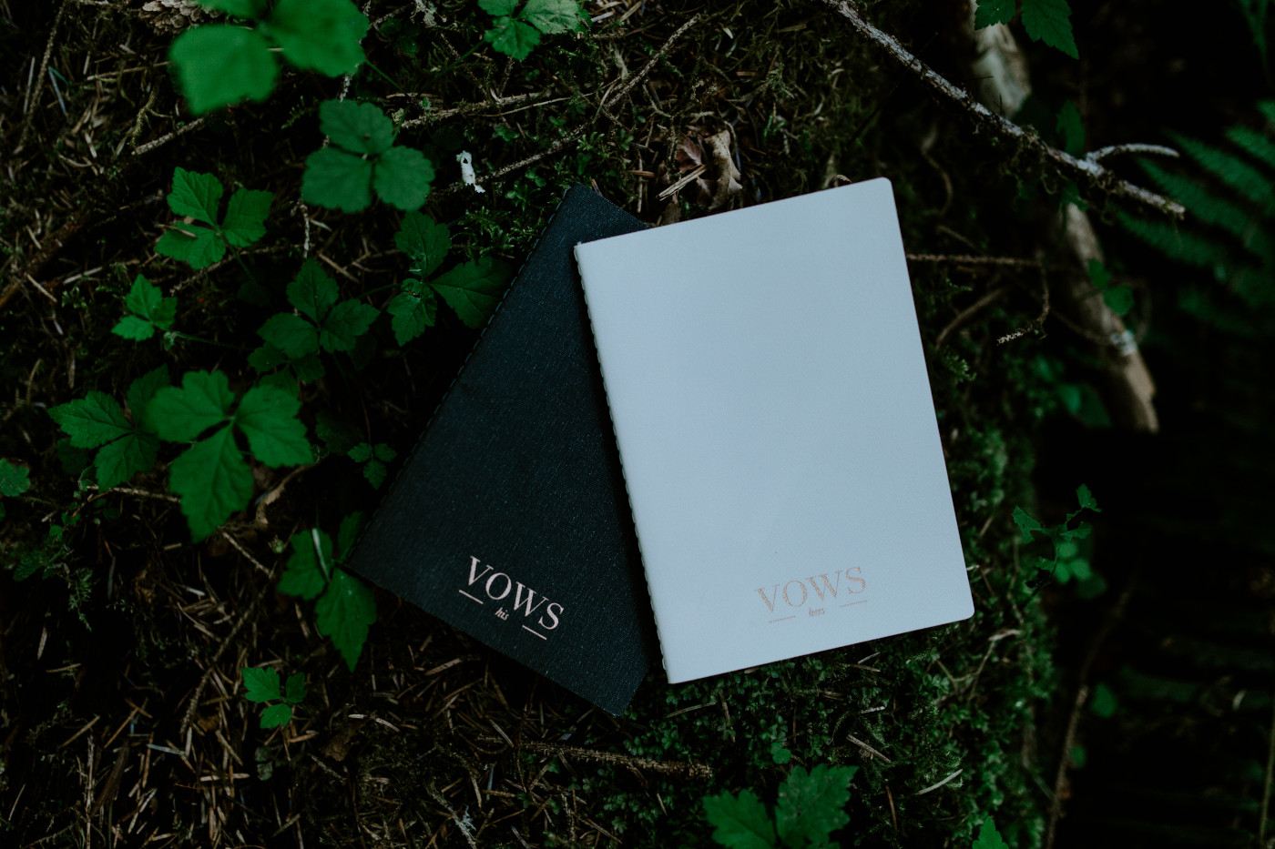 Jack and Brooke's vow book. Elopement photography at Olympic National Park by Sienna Plus Josh.