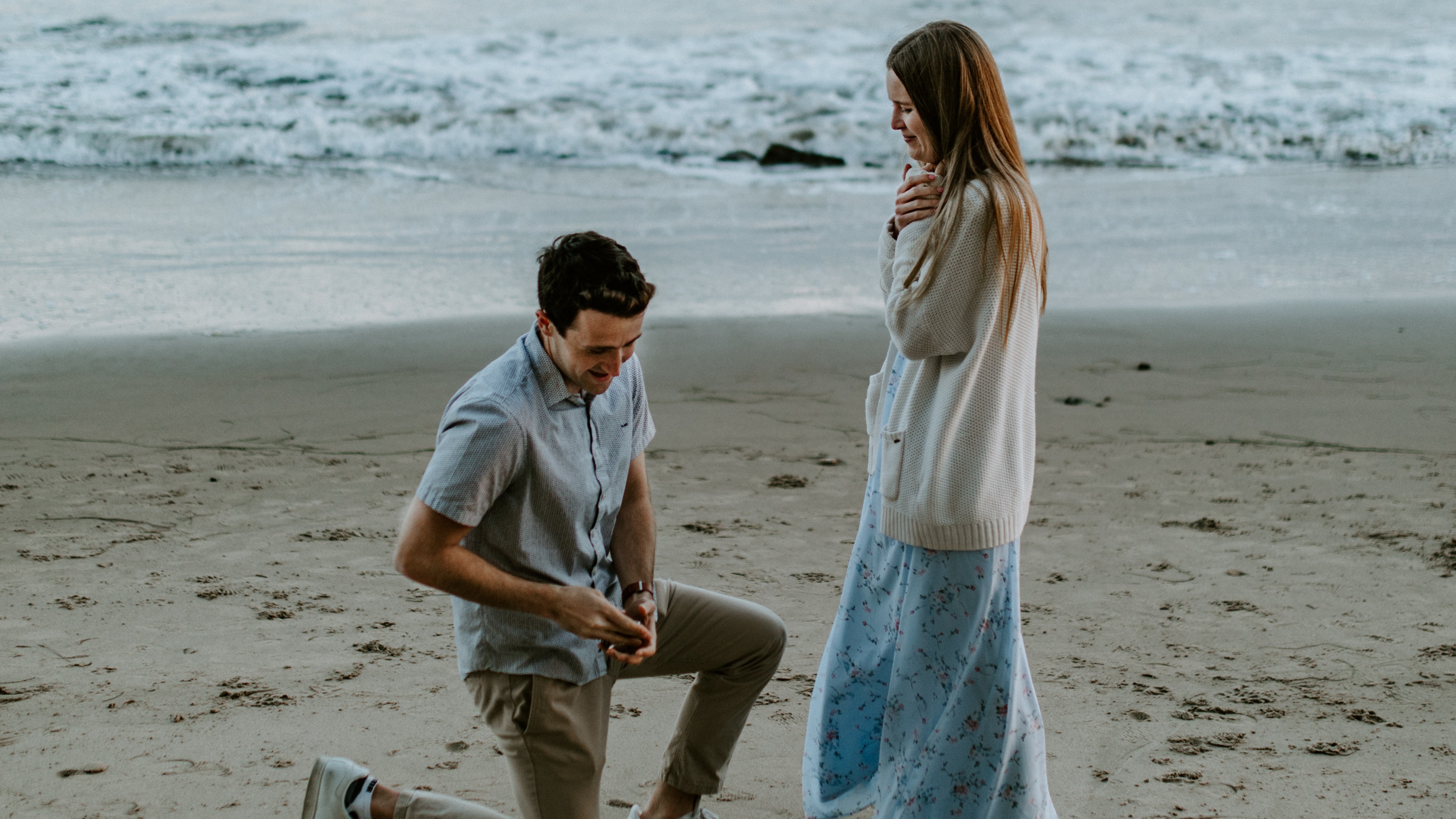 Santa Barbara proposal and engagement photography.