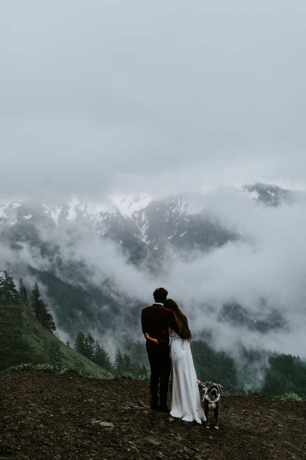 Mount Hood elopement at Mount Hood, OR